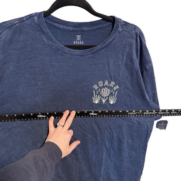 NWT- Roark- Blue Artifacts Of Adventure Premium Tee Graphic Men's Shirt, XL - Picture 6 of 8